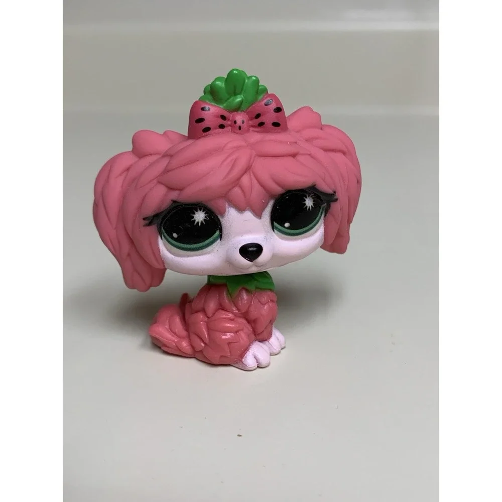 7 LPS Littlest Pet Shop Pets Dog Cat Bird Monkey